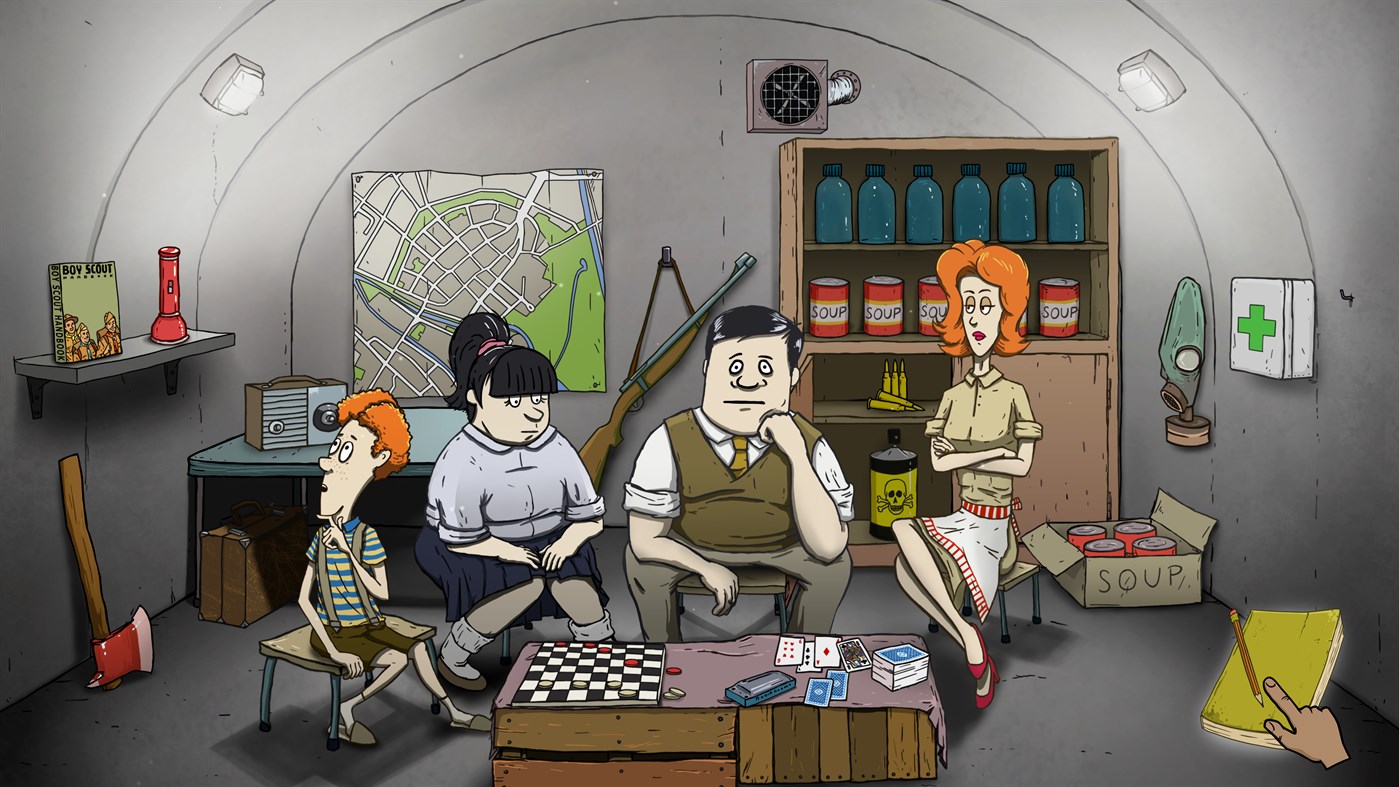 #1. 60 Seconds! Reatomized (Xbox) By: Robot Gentleman