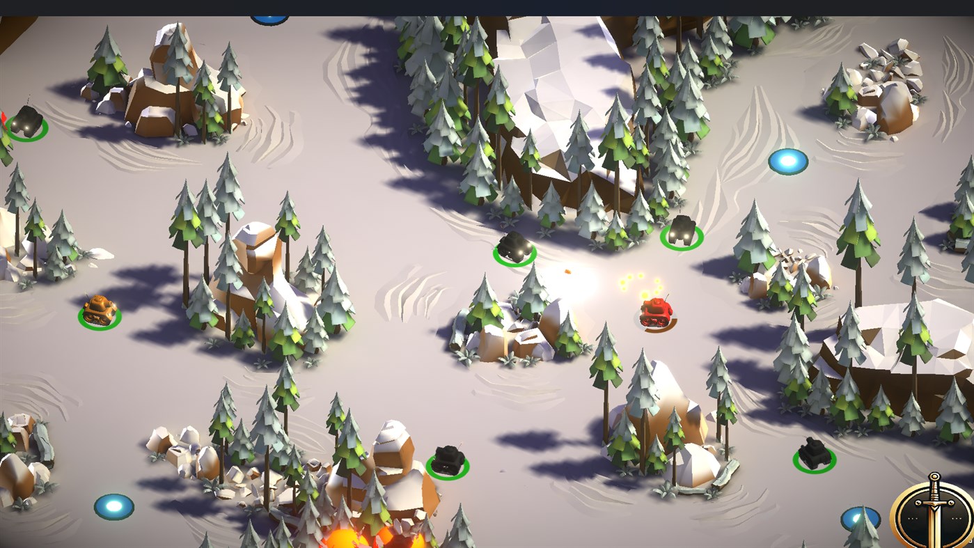 #3. Two Player Tanks (Xbox) Oleh: Golden Sword