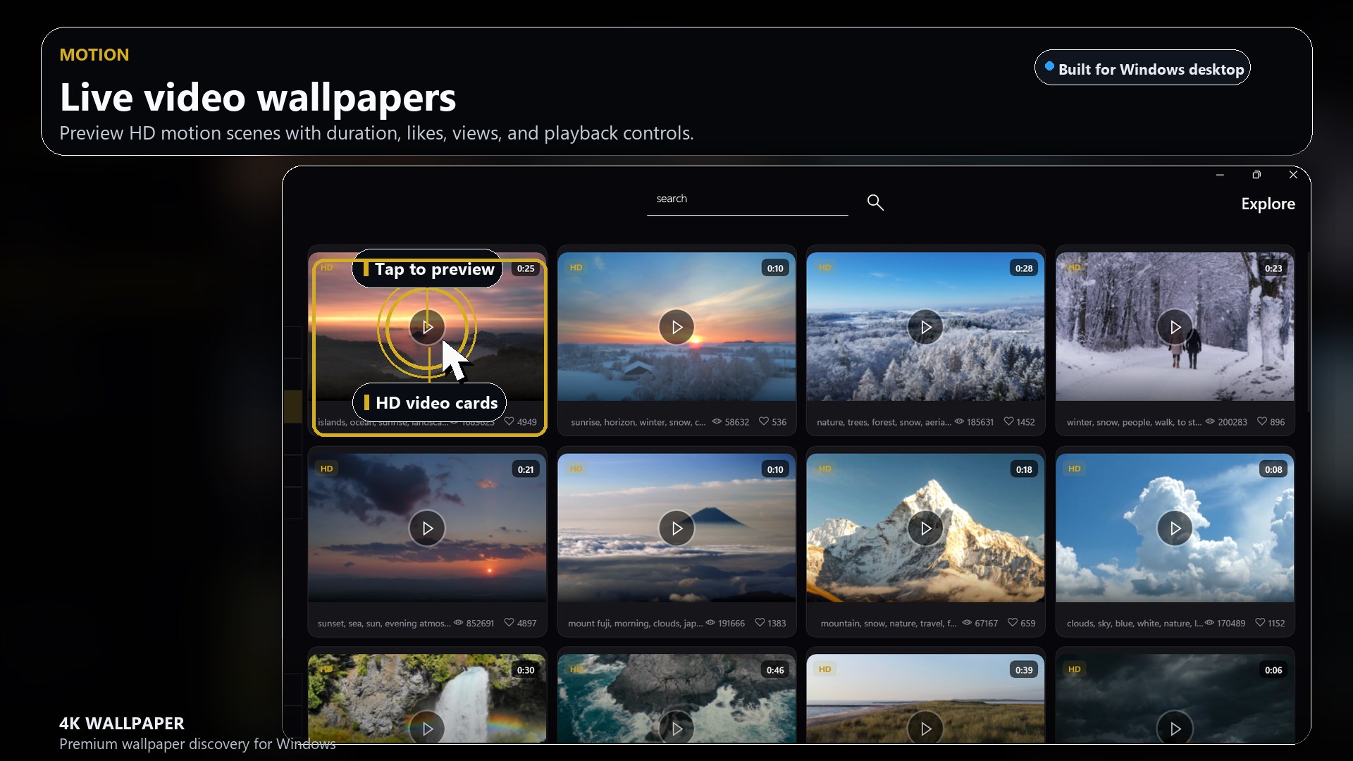 4K Wallpapers :Desktop HD Wallpapers screenshot