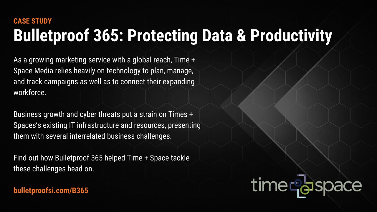 Snapshot 3 of Bulletproof 365 Standard, Managed IT Service