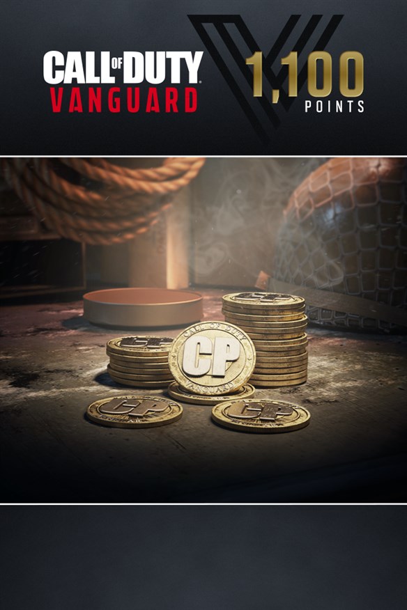 1,100 Call of Duty: Vanguard Points (Windows)