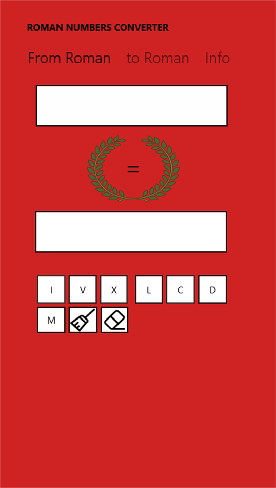 RomanNumbersConverterDesktop (Windows) 게시자: SleepingCatsSolutions