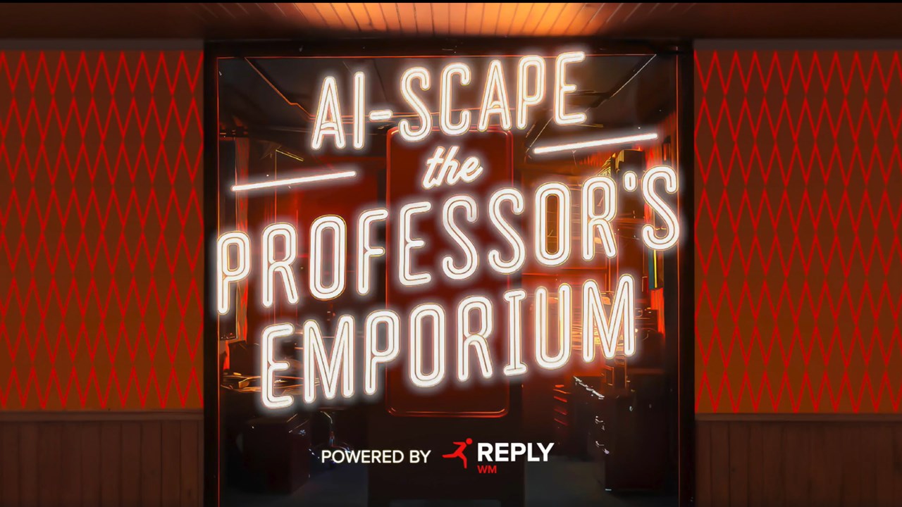 Snapshot 2 of AI Scape Room Experience