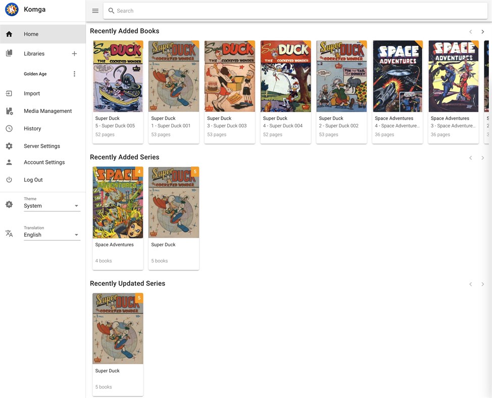 #1. Komga (Windows) Podle: Gotson