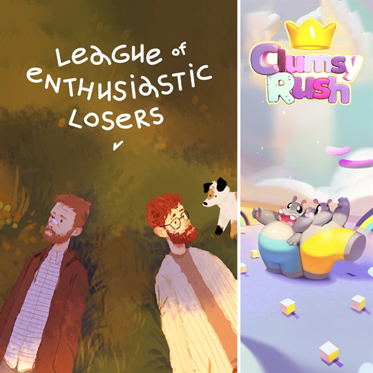 League of Enthusiastic Losers + Clumsy Rush for xbox