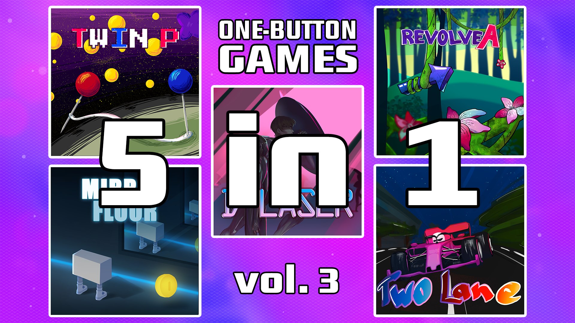 One Button Games 5-in-1 vol. 3