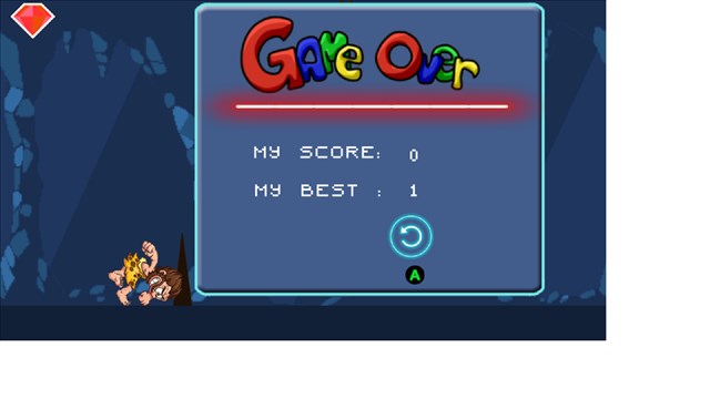 Cave man Run screenshot 4