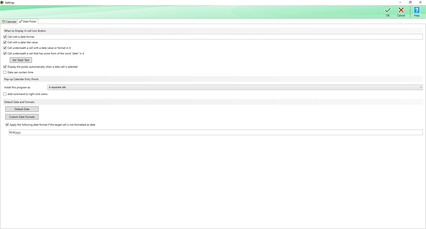 #4. Date Picker (Windows) 由: Uniform Software LTD