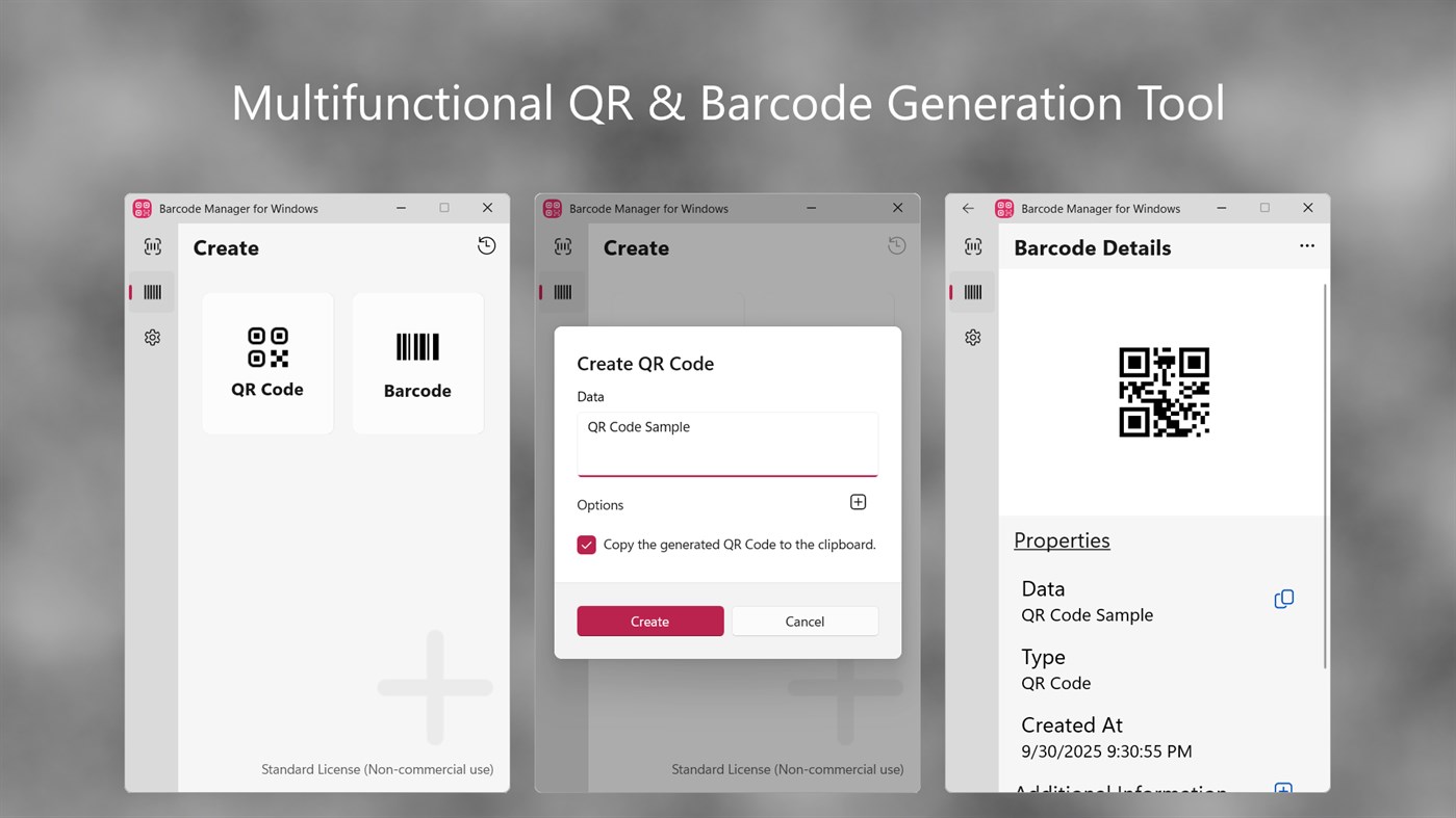 #5. Barcode Manager for Windows (Windows) Ved: Blueyacht Software