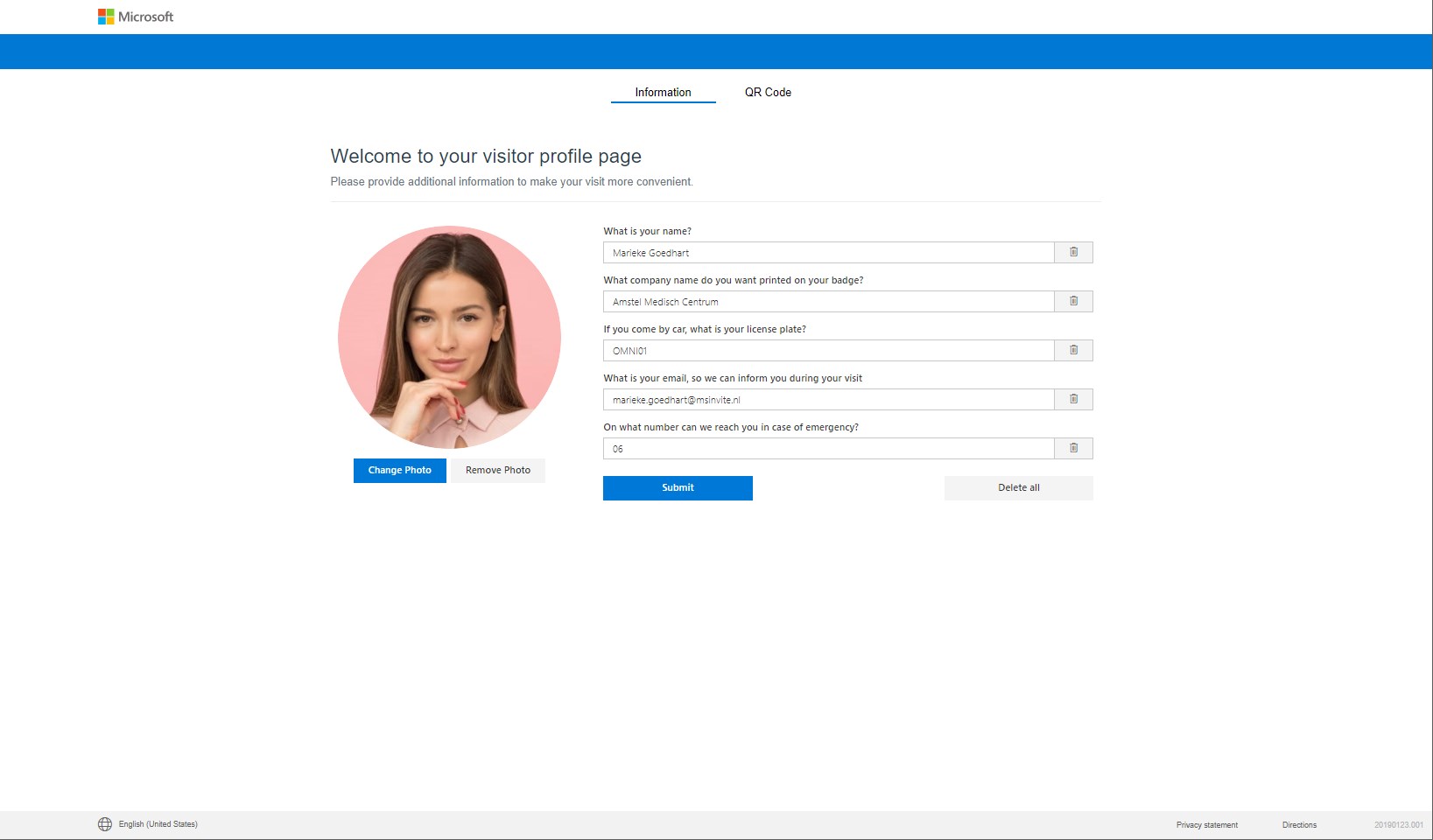 Snapshot 5 of Omnimap Integrated Employee & Guest Experience