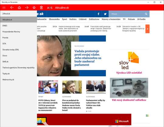 News from Slovakia screenshot 1