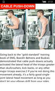 Best Muscle Building Triceps Exercises screenshot 8