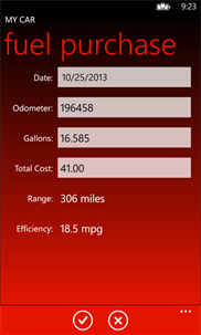 Fuel Tracker Plus screenshot 3