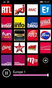 Radios France screenshot 1
