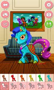 Dress up game for girls - Pony and Unicorn screenshot 2