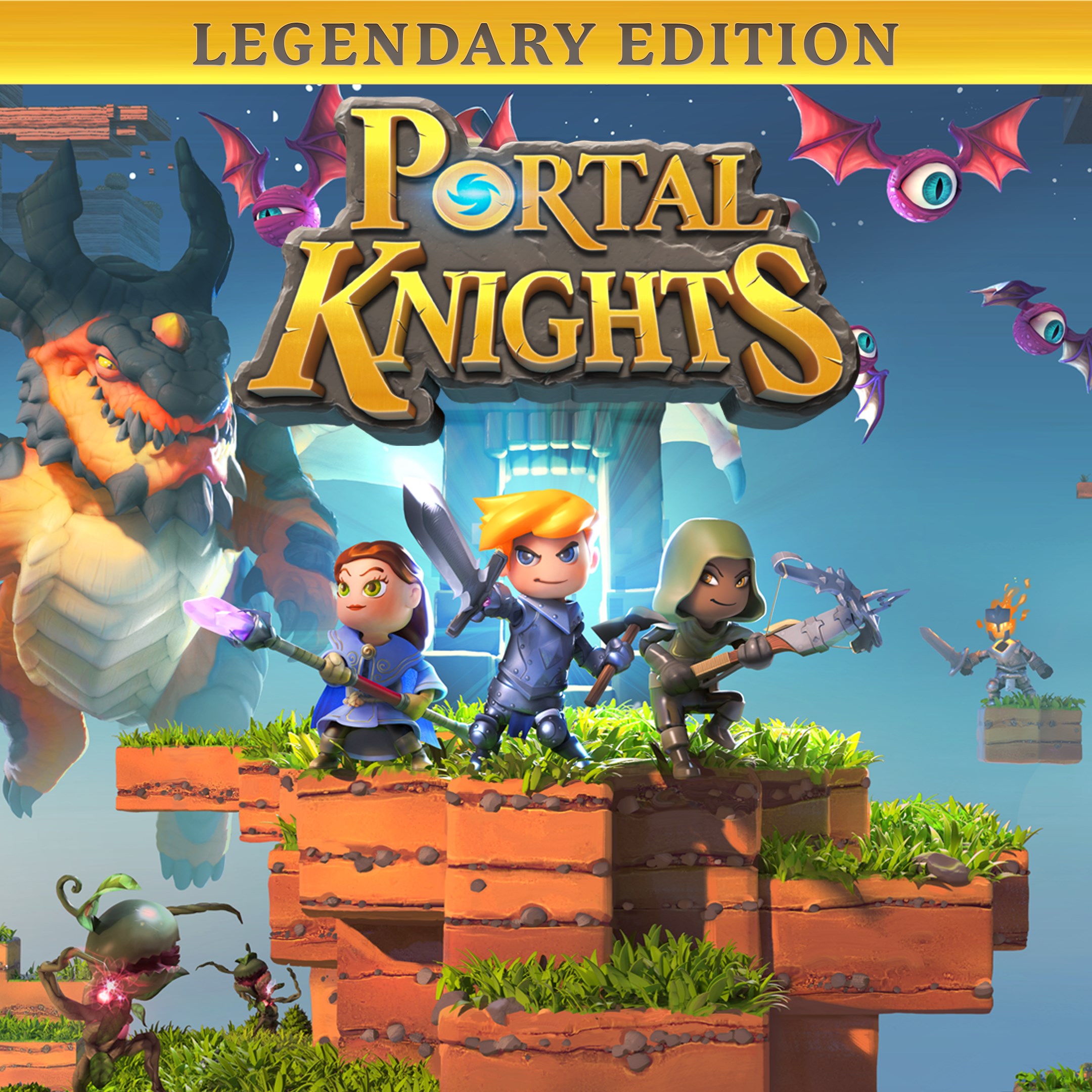 Портал кнайт. Игра Portal Knights. Портальные Рыцари. Portal Knights (ps4).