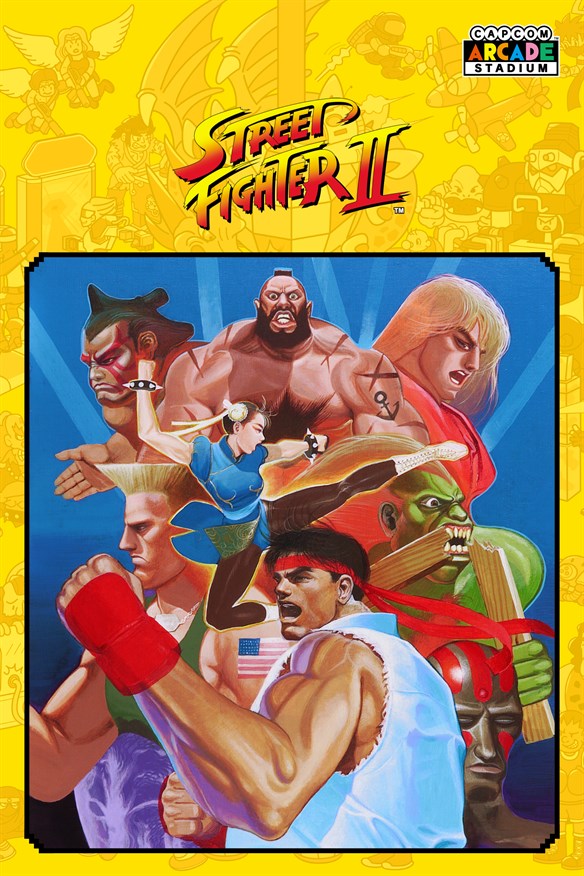 Capcom Arcade Stadium：STREET FIGHTER II - The World Warrior - Xbox Series X|S and Xbox One cover art