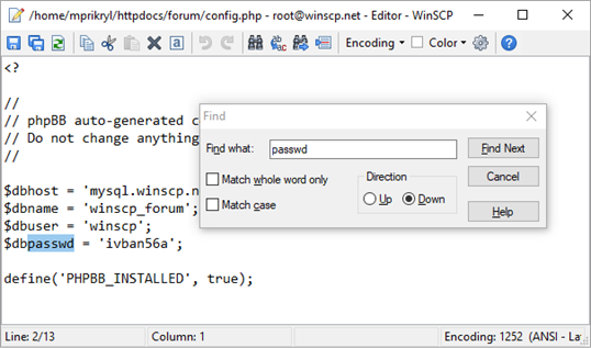 WinSCP - SFTP, FTP, WebDAV, SCP and S3 client screenshot 4