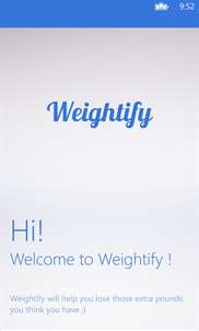 Weightify screenshot 1