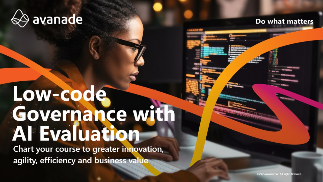 Snapshot 1 of Low-code Governance with AI Evaluation