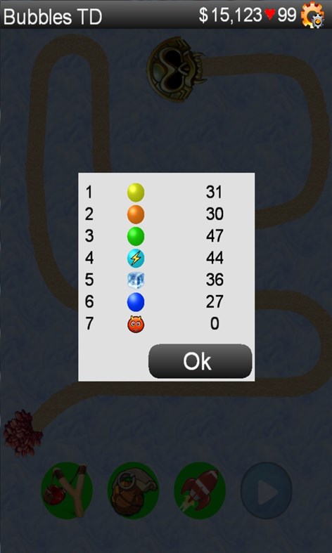 #3. Bubbles TD (Windows) 由: GASP Mobile Games Inc