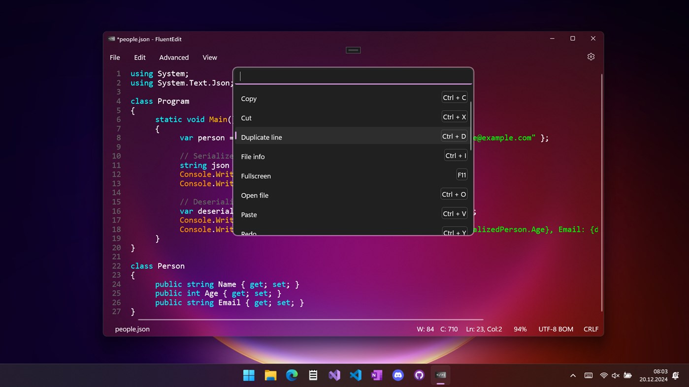 #5. FluentEdit (Windows) By: Julius Kirsch