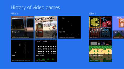 History of Video Games Screenshots 1