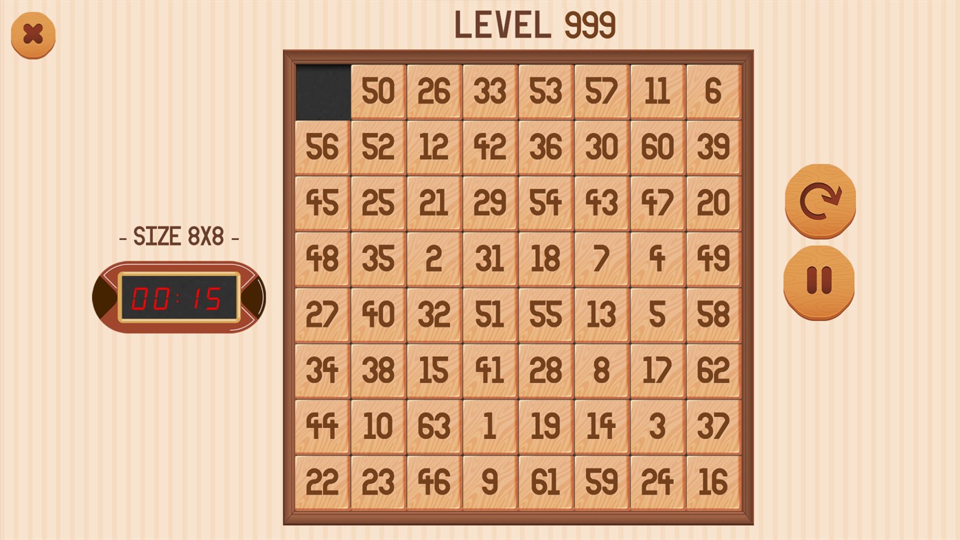 #7. Number Slide Puzzle (Windows) 作者: PandaSoftwares