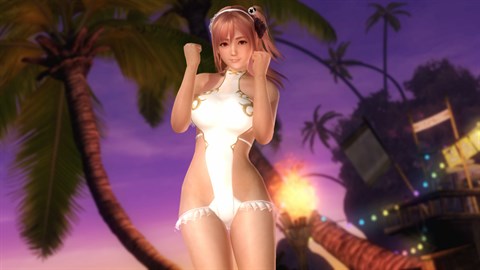 DOA5LR Traje de Baño Mashup Gust - Honoka y Liliana