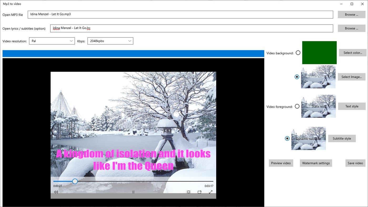 #2. Music Video Maker App (Windows) Av: 韵华软件