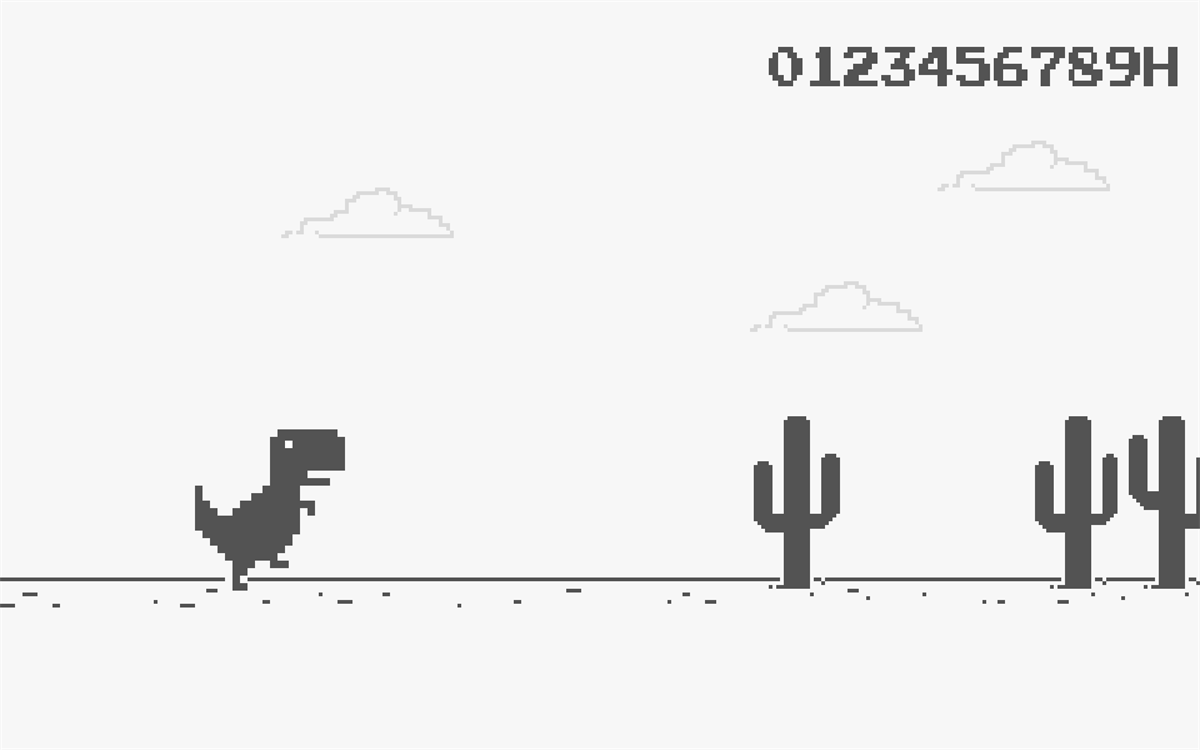 Original Chrome Dino Run