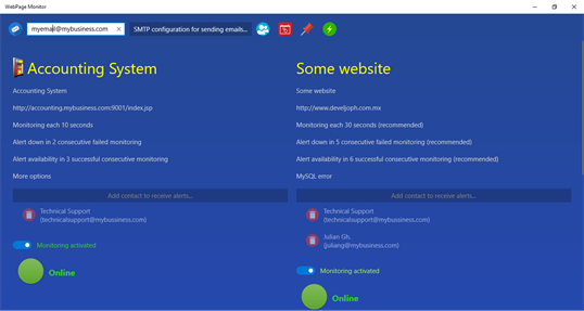 WebPage Monitor screenshot 4