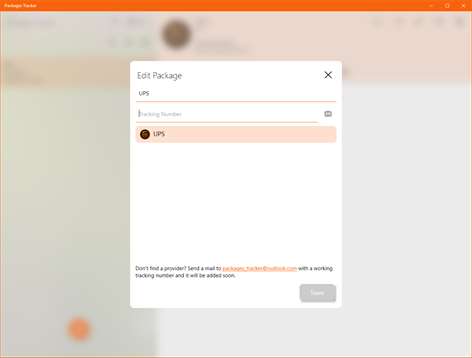 Packages Tracker Screenshots 1