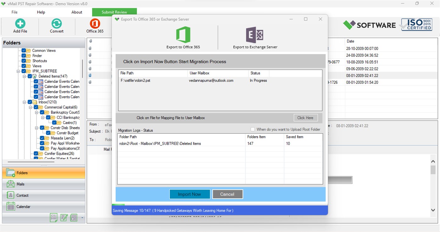 #7. vMail OST to PST Converter Software (Windows) Με: Ayush Tech Software