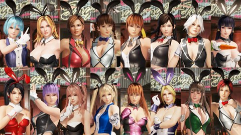 【復刻】DOA6 兔兔裝組合