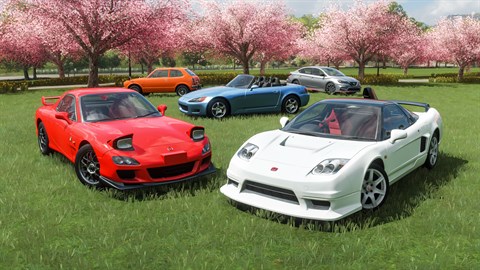 Pacote de Carros Heróis Japoneses do Forza Horizon 4