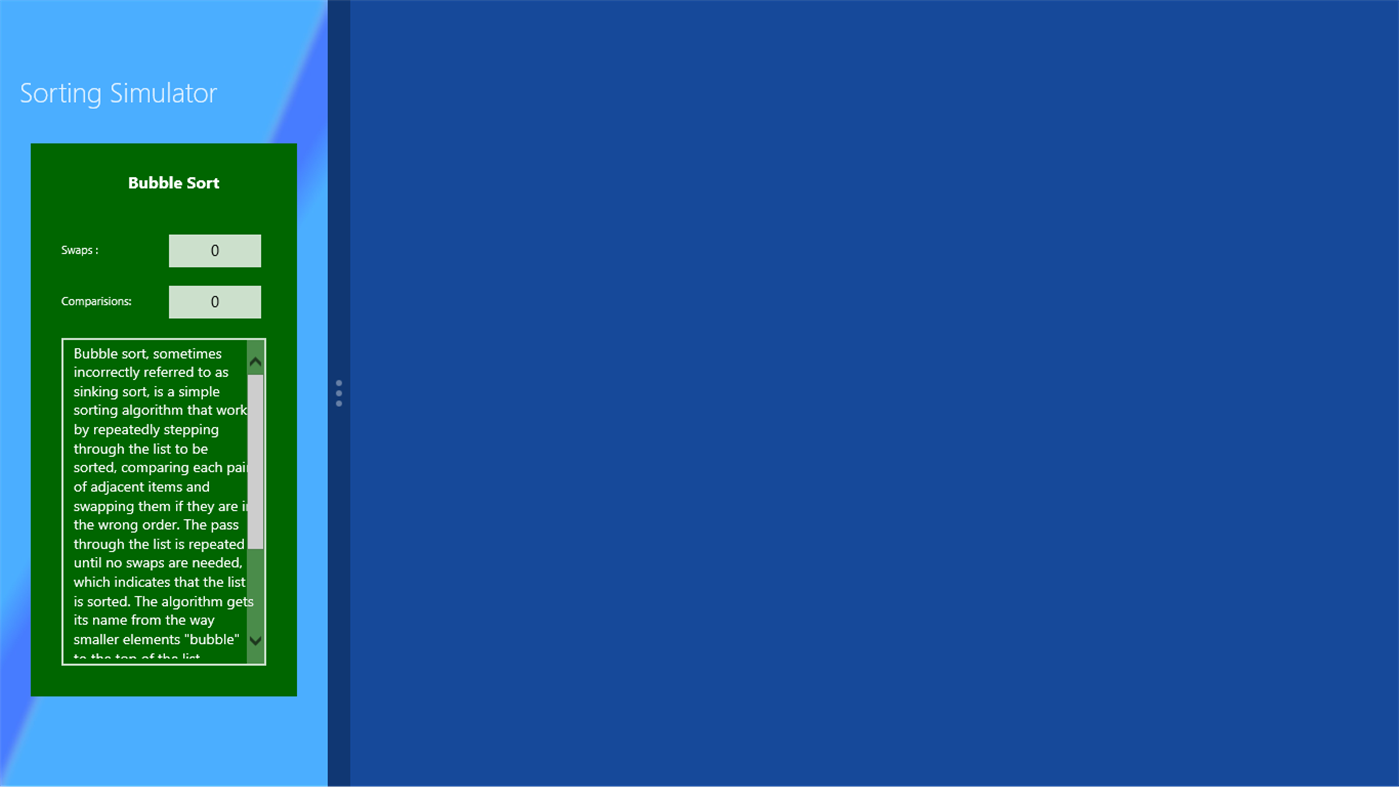 #8. Sorting Simulator (Windows) Podle: SanjayT