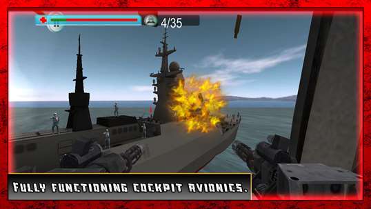 Helicopter Gunship Strike War screenshot 6