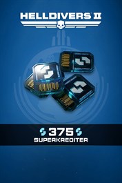 HELLDIVERS™ 2: 375 superkrediter