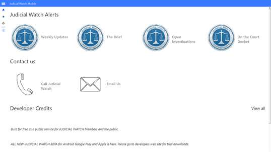 Judicial Watch on Windows 10 screenshot 9