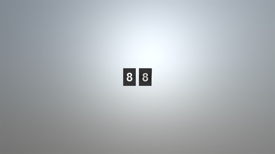 Flip Countdown Screensaver (Windows) 由: y8ngl
