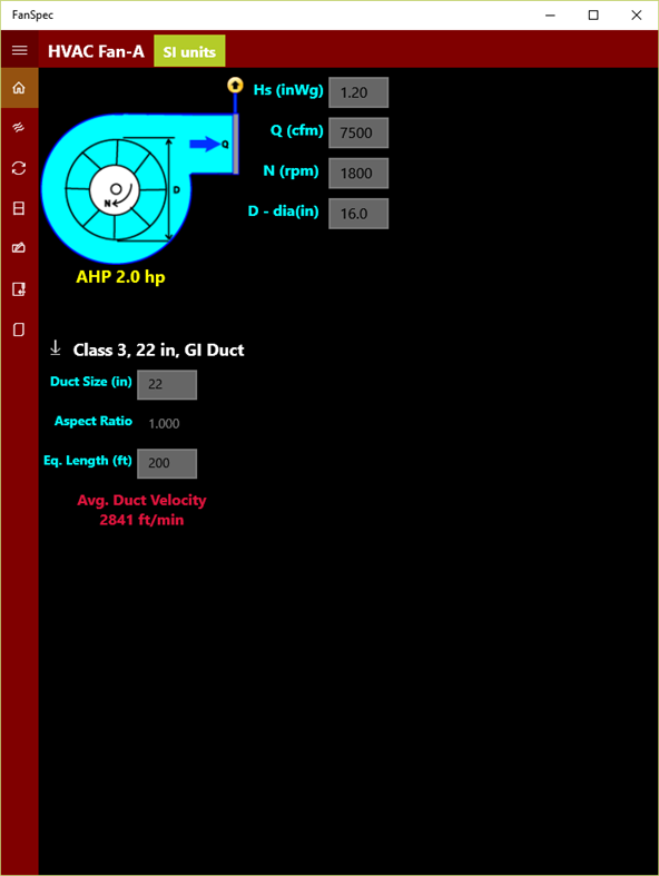 #8. Fan Spec Performance-UWP (Windows) Podle: Kaup Shenoy Associates