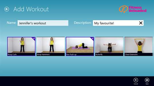 Upper Body Exercises screenshot 3