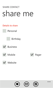 Share Contact screenshot 7