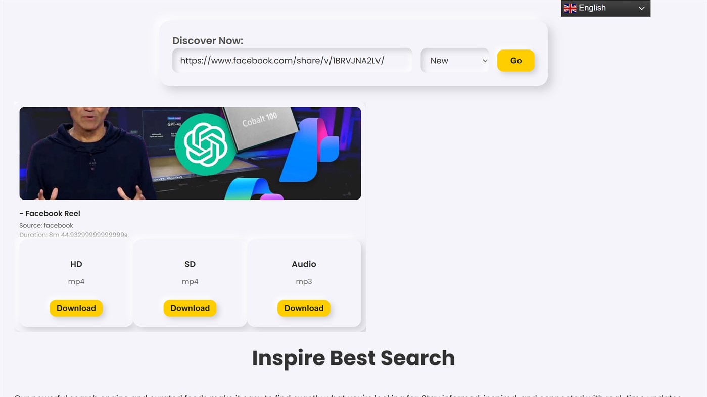 #3. Video.Downloader (Windows) Podle: WVD-VideoDownloaderApp