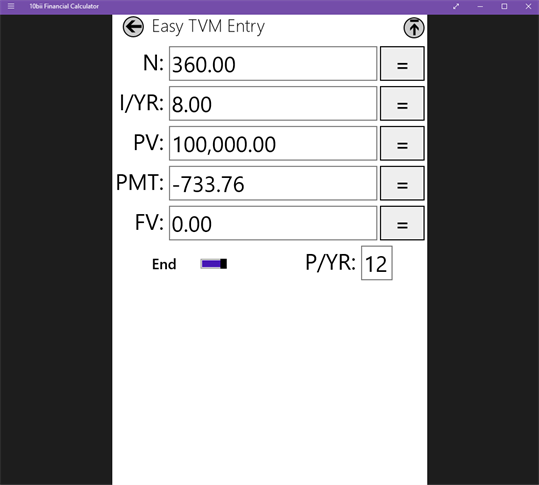 10bii Financial Calculator screenshot 8