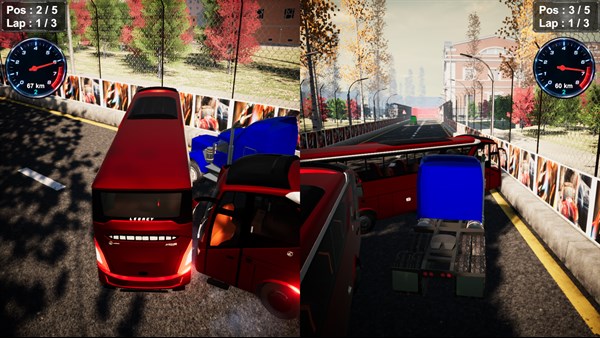 Bus VS Truck Racing - Multiplayer 1v1 — 3