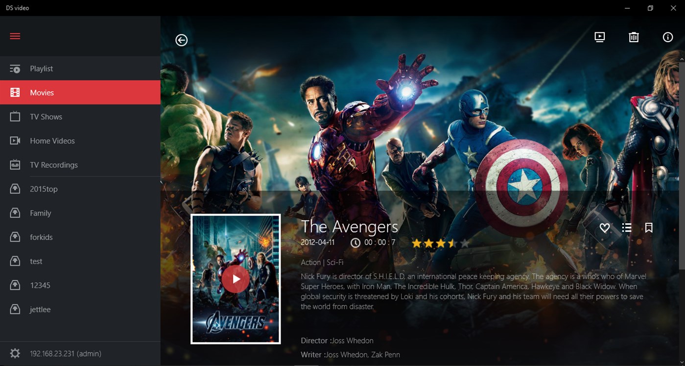 #2. DS video (Windows) De: Synology Inc.