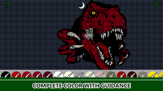 Dinosaur Color By Number - Pixel Art Coloring Book screenshot 5
