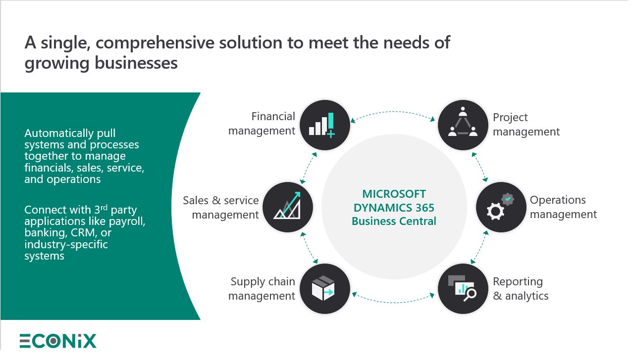 Snapshot 1 of Business Central Financial Pack: 2-Wk Implementation